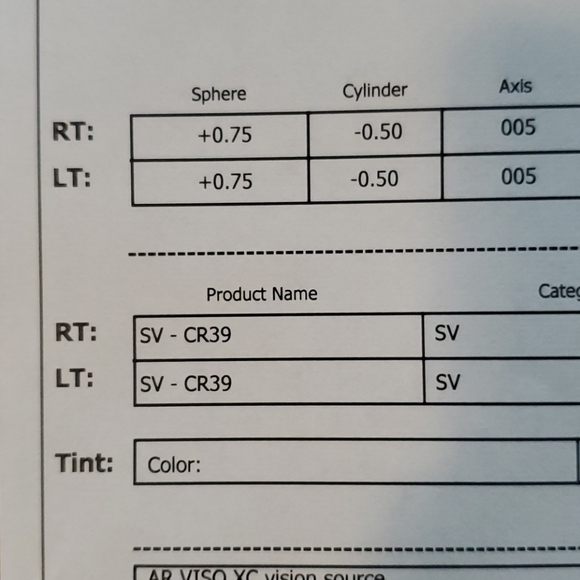 Coach Prescription eyeglasses with hard case - Picture 5 of 5